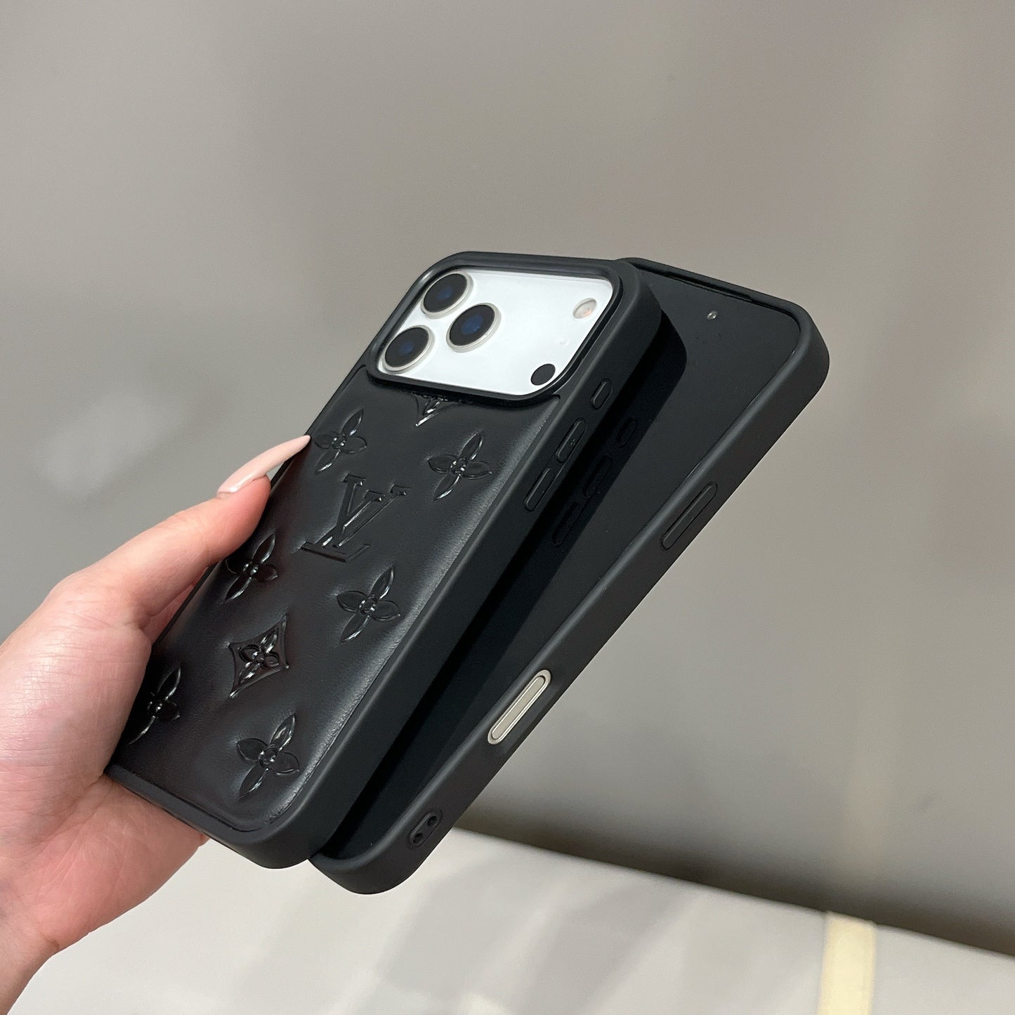 Luksus 3D-præget designer iPhone-cover