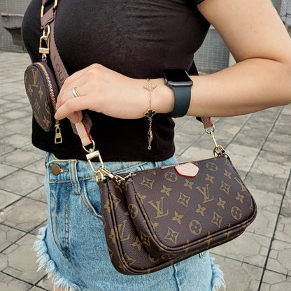 Allure 3-in-1 Luxury Phone Case with Detachable Strap