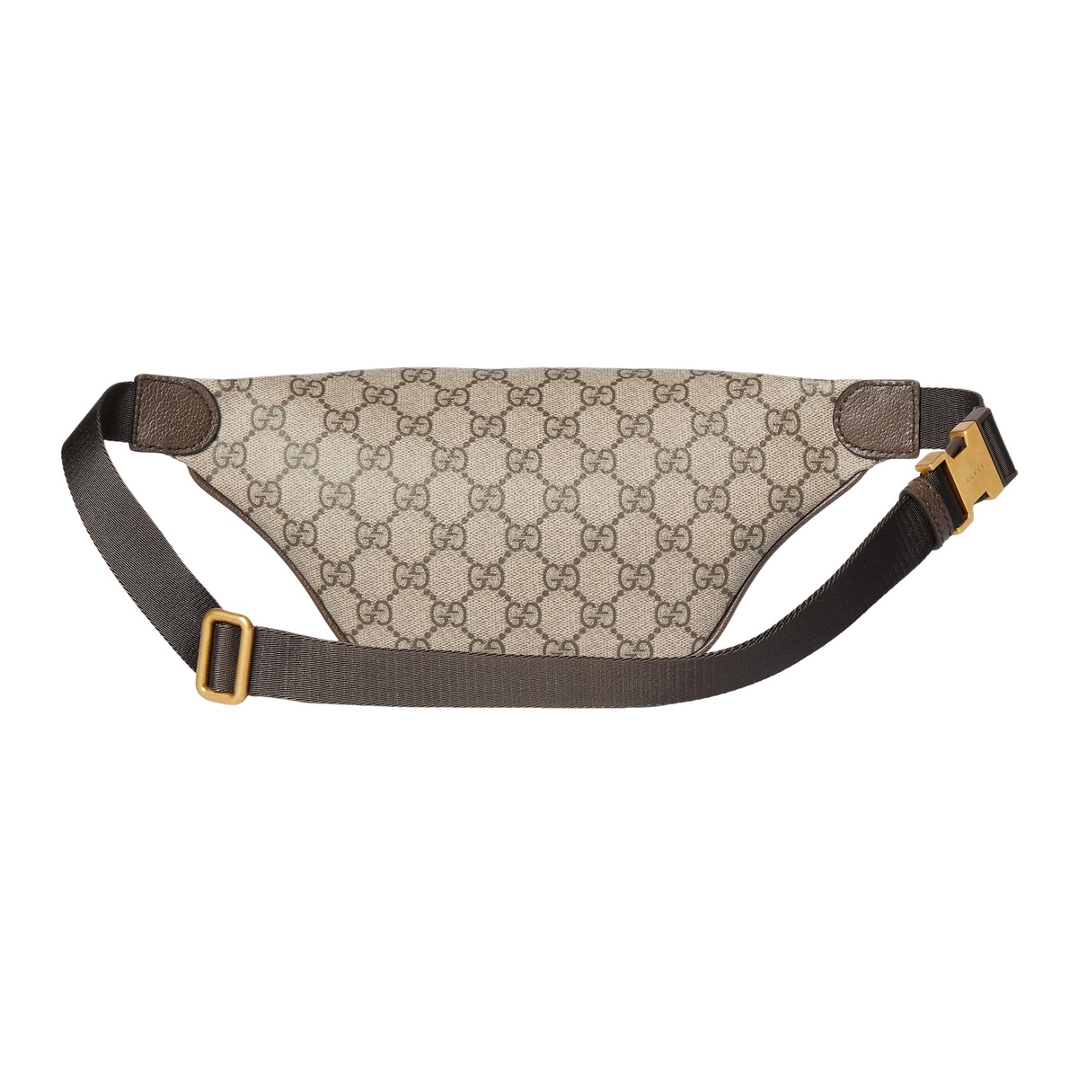 Classic Monogram Belt Bag with Green & Red Stripe