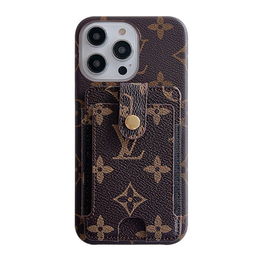 Lou Card Holder iPhone Case