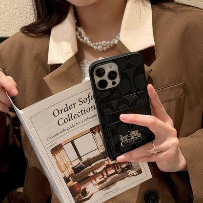 Coa Card Bag Leather iPhone Case