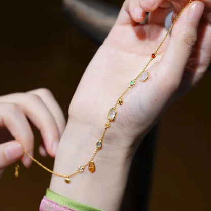 Ocean-inspirerad Dainty Shell Anklet-Summer Boho Beach Charm smycken tillbehör