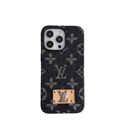 Luxury - Style Crossbody Magnetic Card - Holder iPhone Case