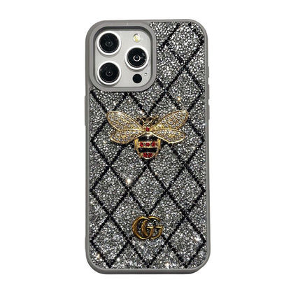 GG Bee Diamond Iphone Case