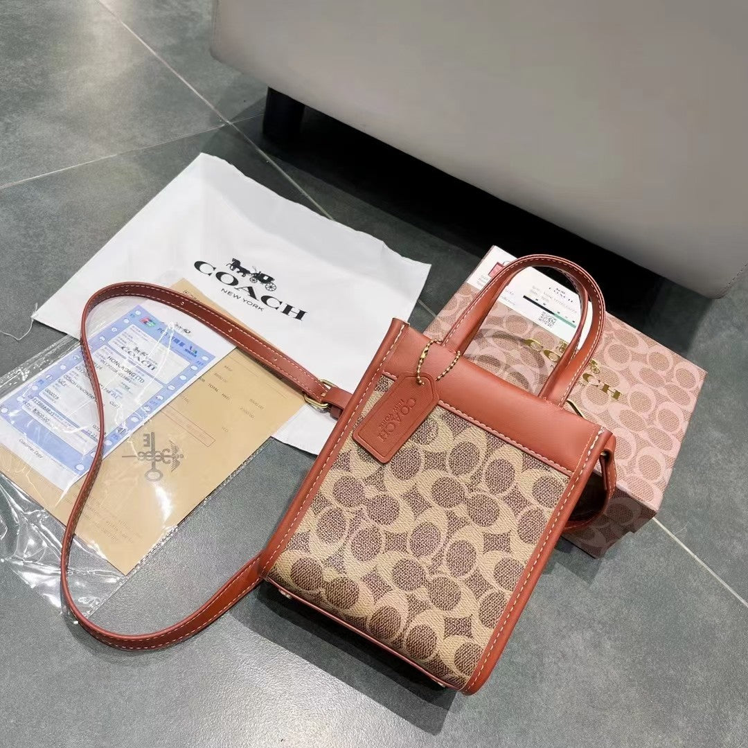 エレガントなレザーハンドバッグ：軽い贅沢のタッチ