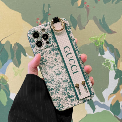 Custodia per iPhone con cinturino GG