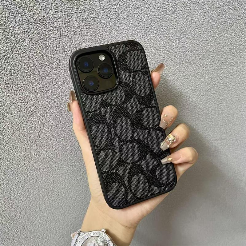 Soft Leather-Texture Protective iPhone Case