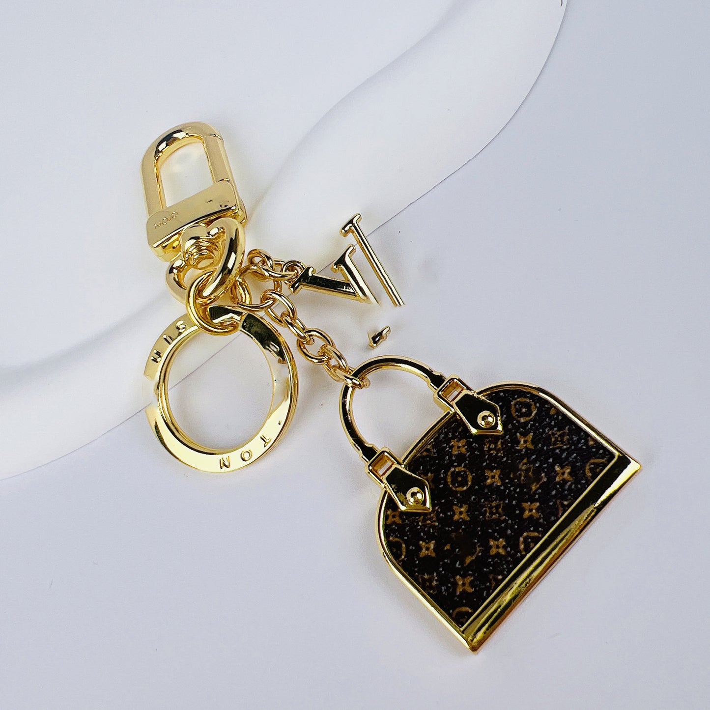 キーホルダー デザイナー ミニバッグ