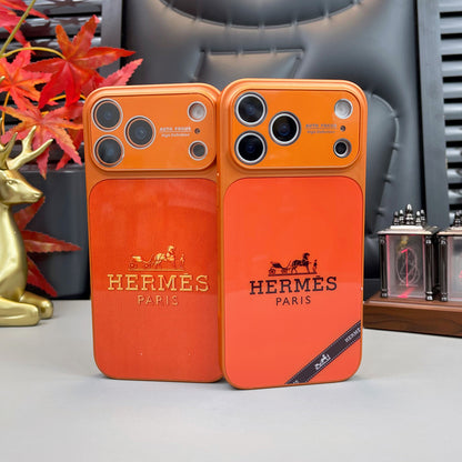 H Luxury Orange Series iPhone Case
