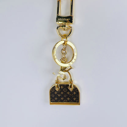 キーホルダー デザイナー ミニバッグ