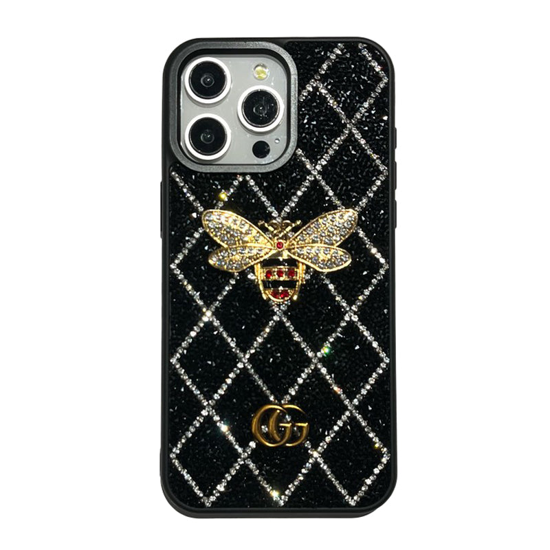 GG Bee Diamond Iphone Case