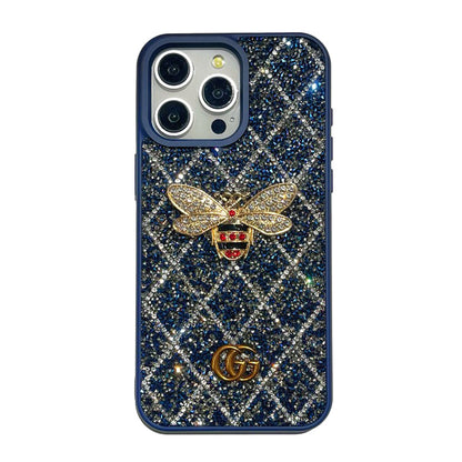 GG Bee Diamond Iphone Case