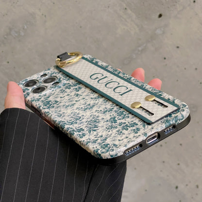 Custodia per iPhone con cinturino GG