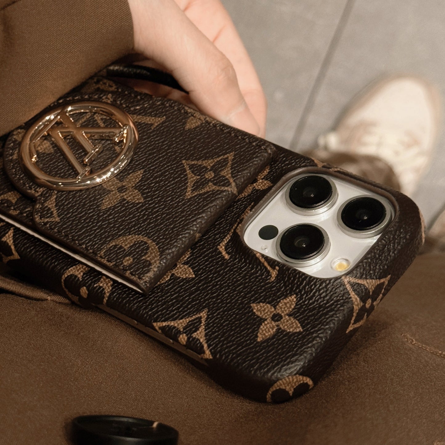 Lou Card Holder Chain iPhone -fodral