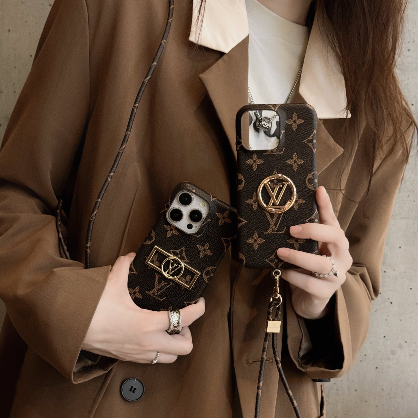 Husă pentru iPhone Lou Card Holder Chain