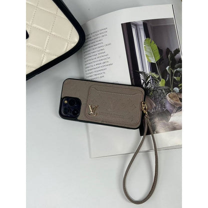 Lou Four Colors Card Bag Bag Iphone Case