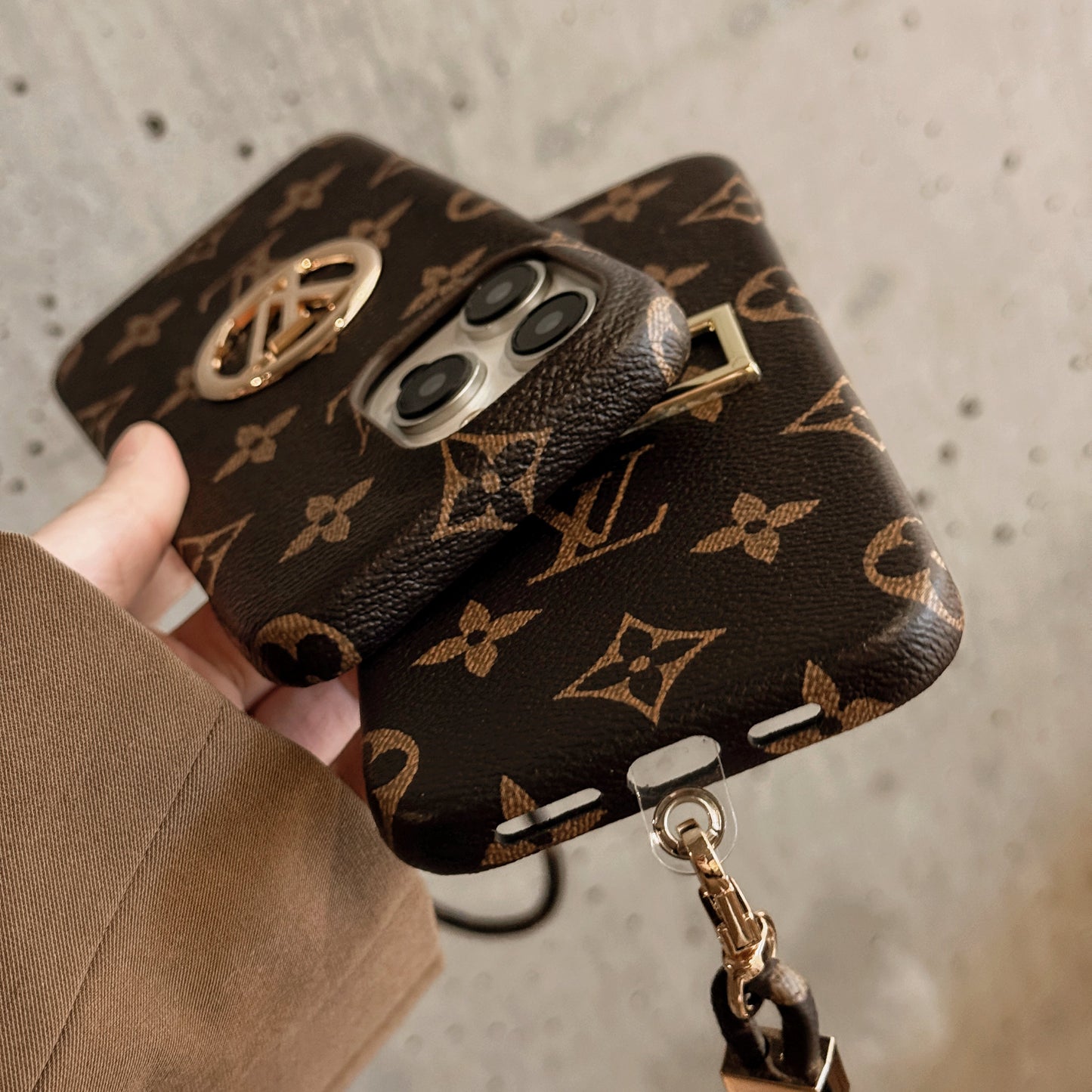 Husă pentru iPhone Lou Card Holder Chain