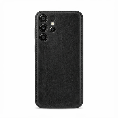 Handcrafted Vegetable-Tanned Leather Samsung Case – Vintage Patina Edition