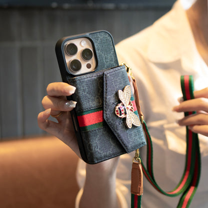 Чехол GG Advanced Crossbody для iPhone с держателем для карт & Плечевой ремень