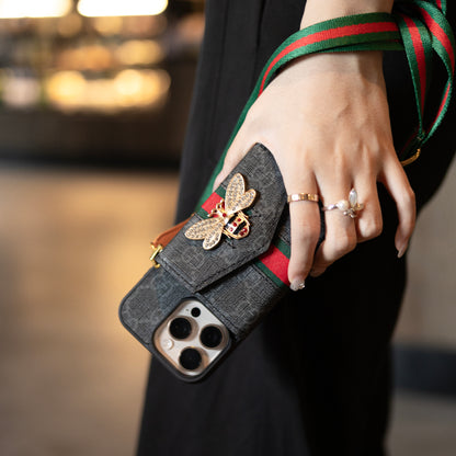 Чехол GG Advanced Crossbody для iPhone с держателем для карт & Плечевой ремень