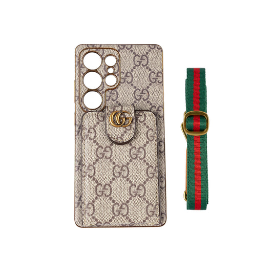 Premium Pattern Crossbody Phone Case with Detachable Strap