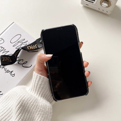 CD iPhone Case с ремешком Black-GS240315