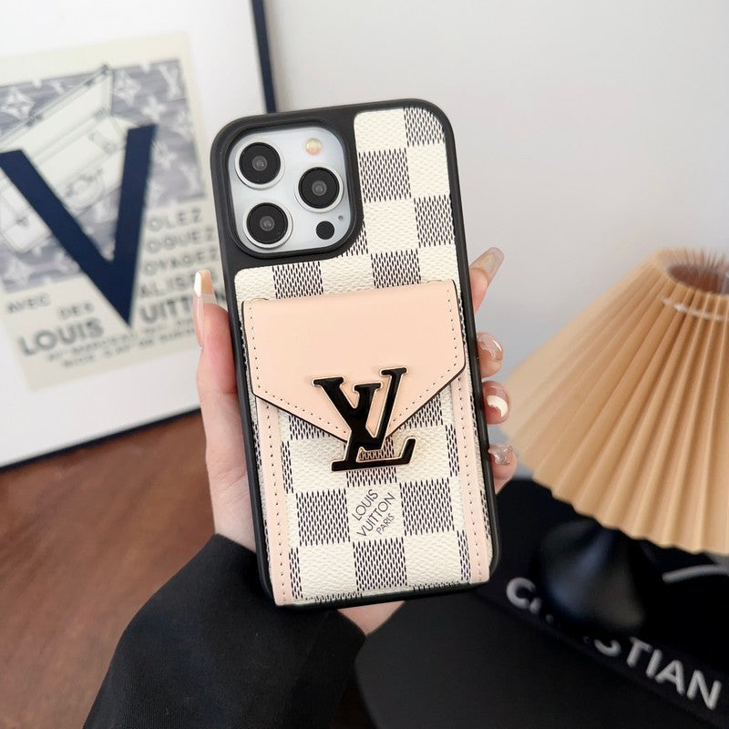 Lou Card Bag Color iPhone Case