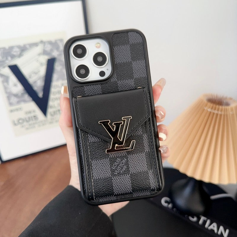 Lou Card Bag Color iPhone Case