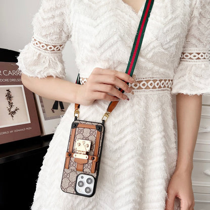 GG Card Bag Chain Classic iPhone Case