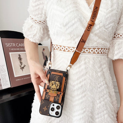 Cadena cruzada Lou Brown Funda y vinilo para iPhone