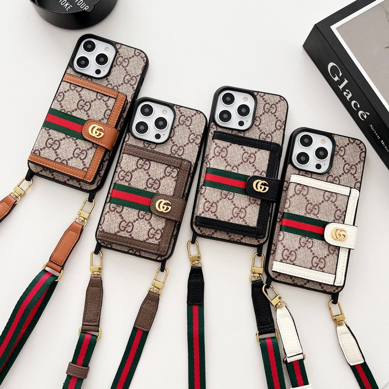 GG Card Bag Chain Klassiek iPhone-hoesje
