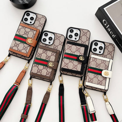 GG Card Bag Chain Klassiek iPhone-hoesje