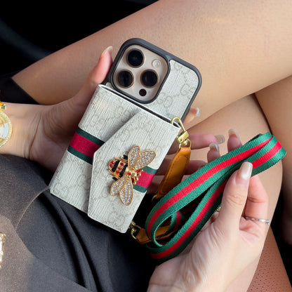 Чехол GG Advanced Crossbody для iPhone с держателем для карт & Плечевой ремень