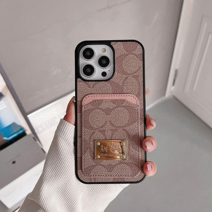 Coa Card Bag Leather iPhone Case