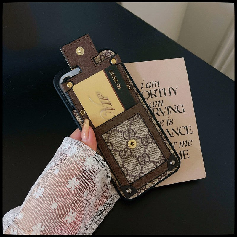 GG Lou Card Holder iPhone -fodral