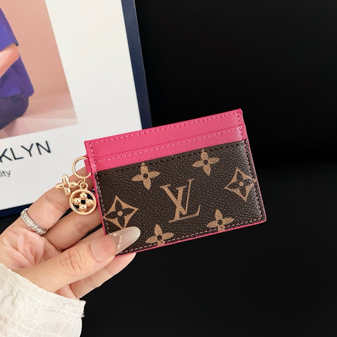 L--インスパイアされたカードホルダーウォレット：シック & 機能的！