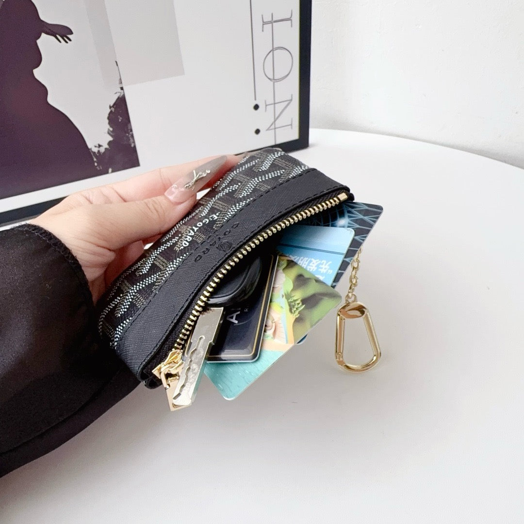 L--インスパイアされたカードホルダーウォレット：シック & 機能的！