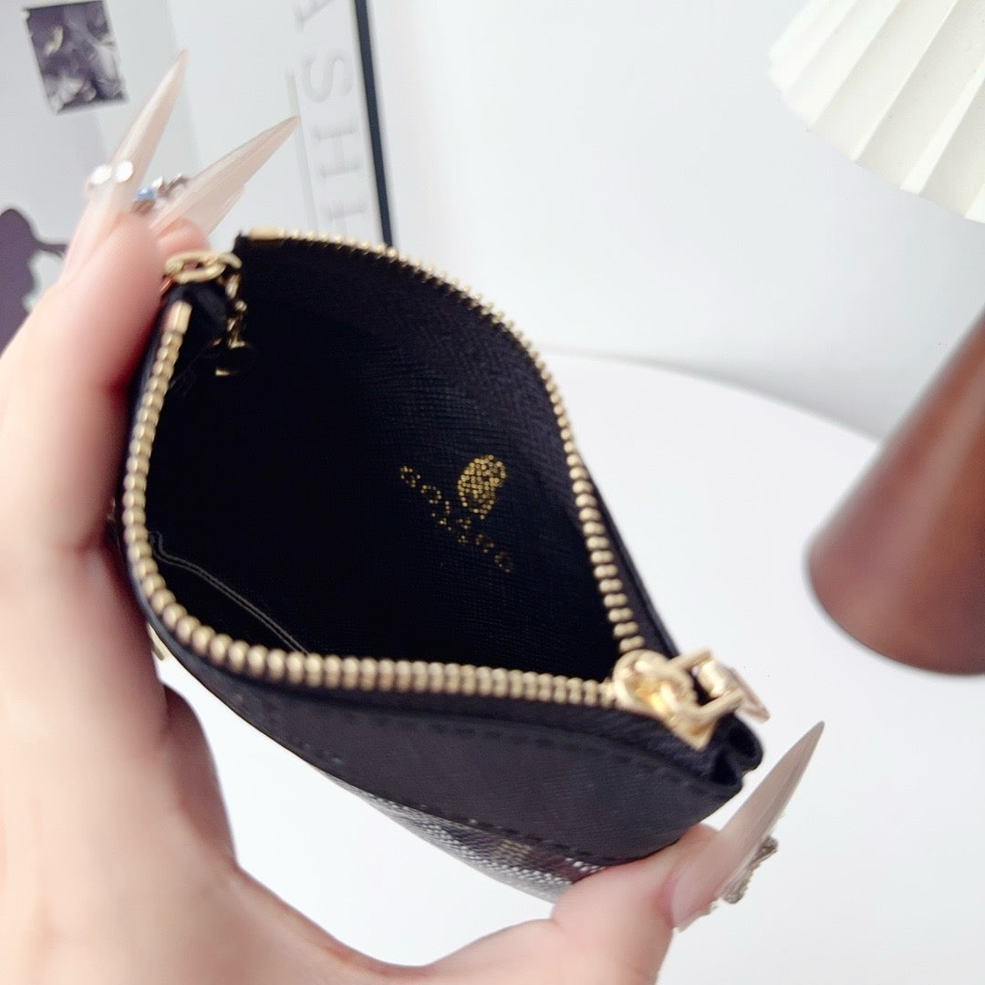 L--インスパイアされたカードホルダーウォレット：シック & 機能的！