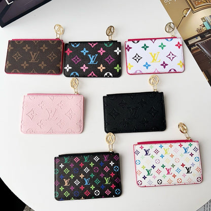 L--インスパイアされたカードホルダーウォレット：シック & 機能的！