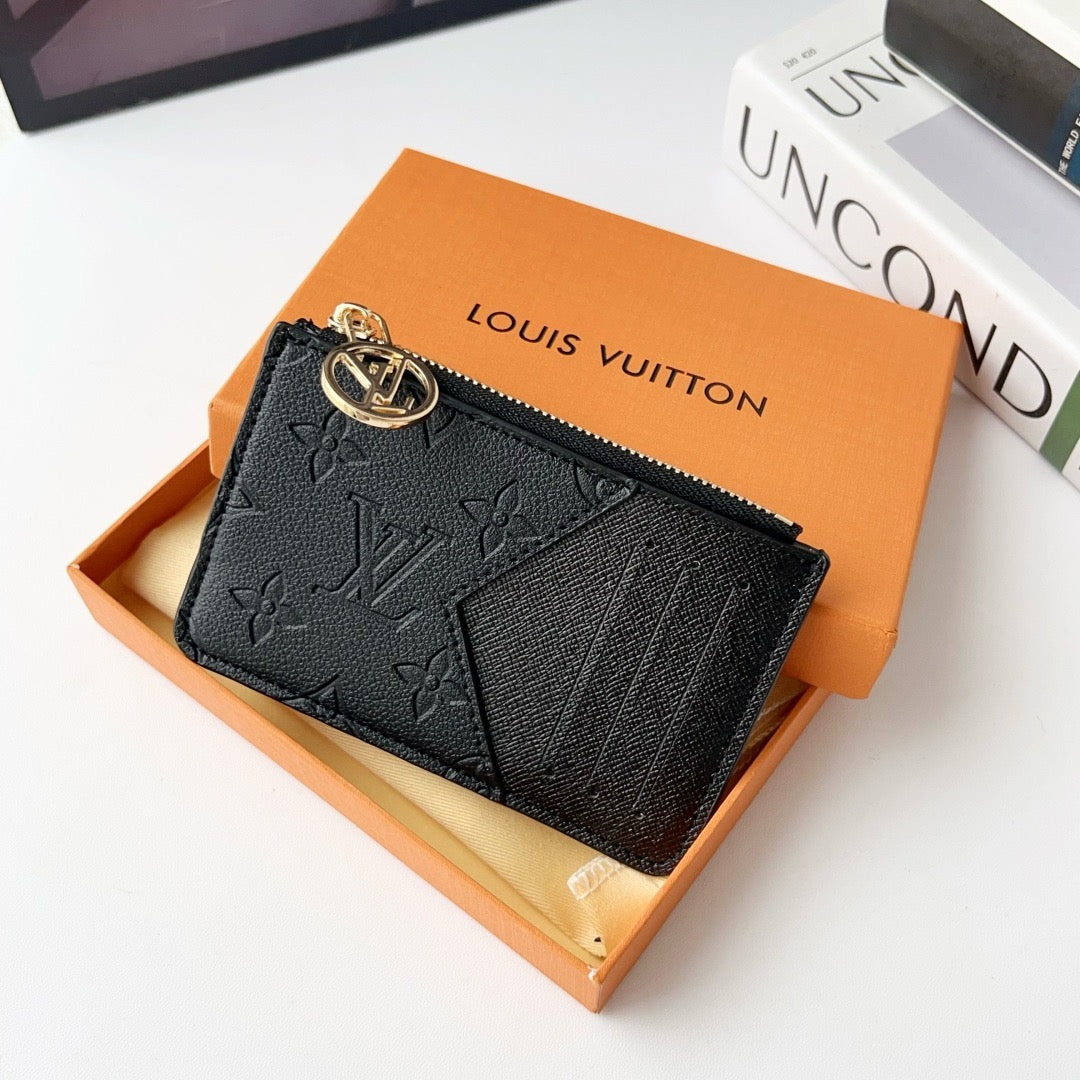 L--インスパイアされたカードホルダーウォレット：シック & 機能的！