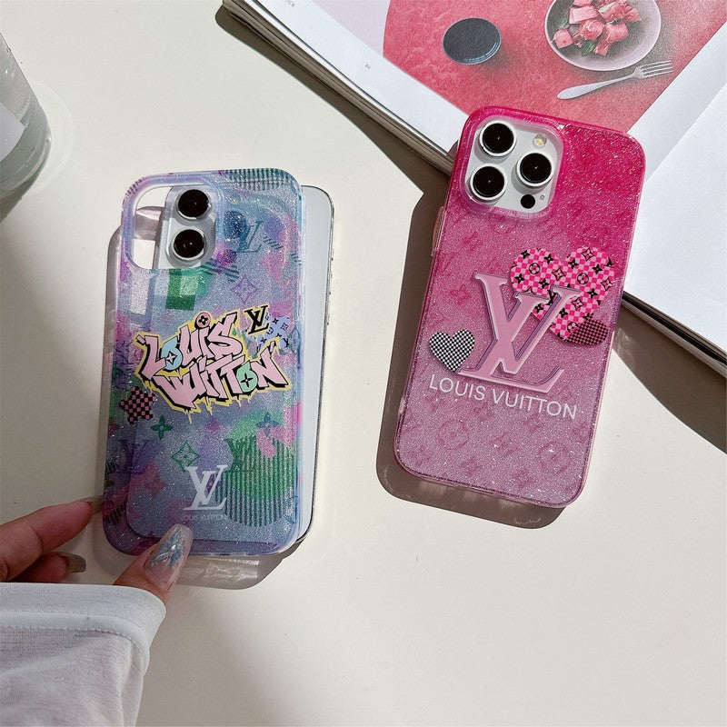 Lou Glitter iPhone Case