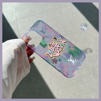 Lou Glitter iPhone Case