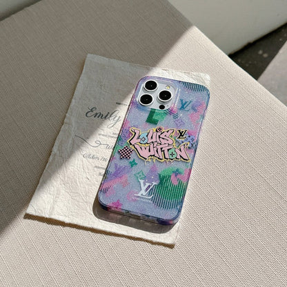 Lou Glitter iPhone Case