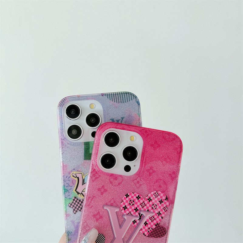 Lou Glitter iPhone Case