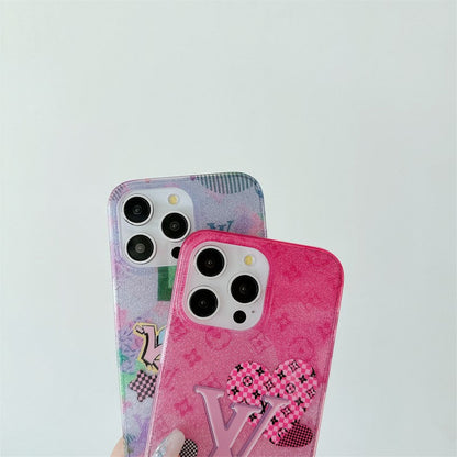 Lou Glitter iPhone Case