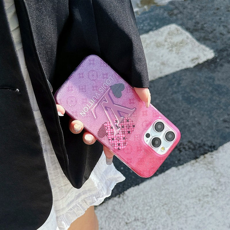 Lou Glitter iPhone Case