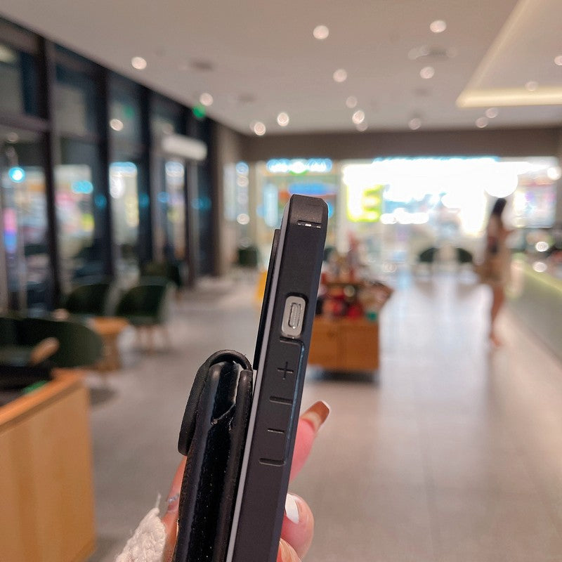 Saint Card Bag Färgläder iPhone -fodral