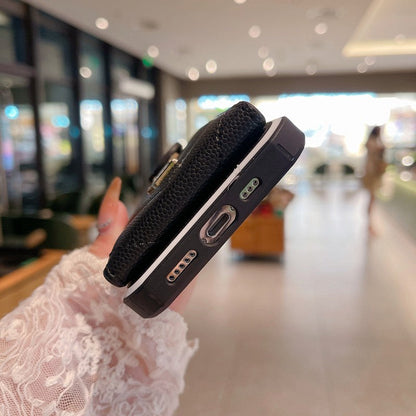 Saint Card Bag Färgläder iPhone -fodral