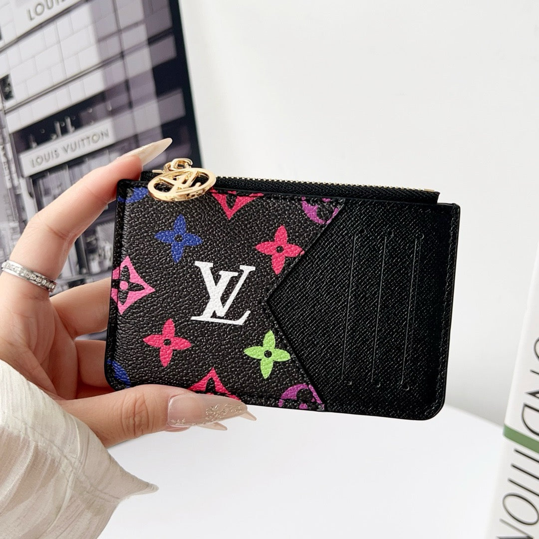 L--インスパイアされたカードホルダーウォレット：シック & 機能的！