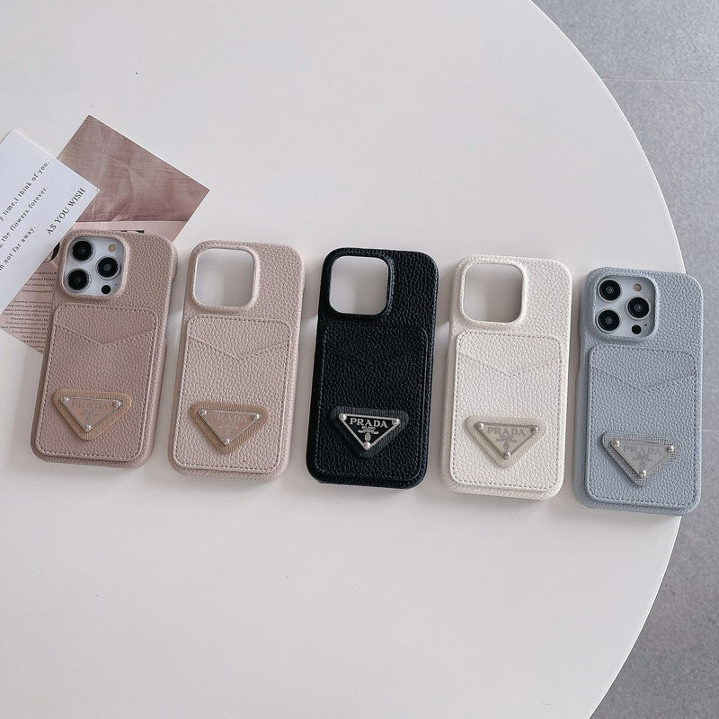 Pra Card Bag Color iPhone Case